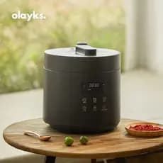 Olayks Instant Best-Selling Japonês Coreano Panela de Pressão Elétrica Doméstica 2-3 Pessoas 2.5L Pequena Mini Panela de