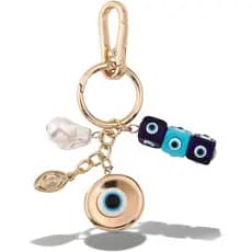 Bonito Mau Olhado Chaveiro Saco De Ouro Encantos Bolsa Para Bolsas Chaveiros Chaves Do Carro Acessórios Mulher Presente