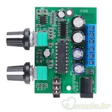 SUNL 2 Placa Amplificadores Subwoofer 1 Canal Sistemas Som HiFi Entrada Energia 12V Para Home Thea