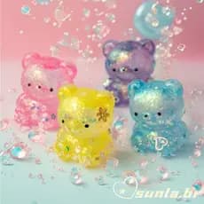 SUNL Glitter Squeeze Brinquedo Moldável Para Portátil Lento Volta Design