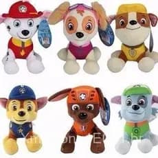 Brinquedo Chase Pelucia Patrulha Canina 20 cm com som