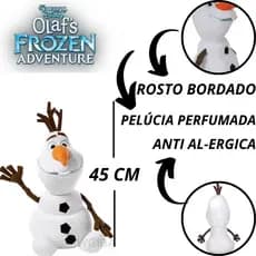 Pelúcia Olaf Disney 45 Cm Importada Filme Frozen Com Nariz Perfumado