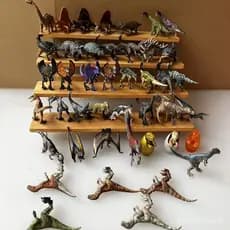 Modelo de Brinquedo de Ornamento de Mesa Jurassic World Tiranossauro Rex Pterossauro Velociraptor