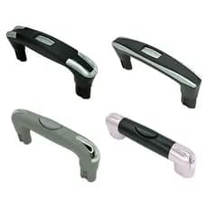 Instale convenientemente a alça de mala com design ergonômico