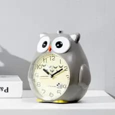 Owl Snooze Alarm Desk Clock