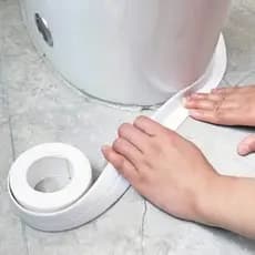 Fita De Vedação Impermeável 3 Metros  Branca Disponivel-MFT1