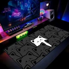 Grande Jogo Mouse Pad Antiderrapante 80X30 CM Impressões Personalizadas Mousepad Borda Costurada YP63007
