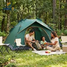 Barraca Camping De 4 Pessoas A Prova D'agua Dois Andares cabana de acampamento210*200*135cm