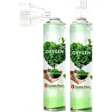 Conjunto de 2 Cilindros de Oxigênio Portáteis Leves para Esportes e Atividades ao Ar Livre - Ideal para Caminhadas, Cicl