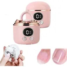 Cortador de Unhas Elétrico, Abertura de Lâmina Ajustável para Unhas Grossas e Finas, Cortador de Unhas Automático com Le