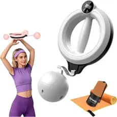 InfinityArmHoop, Equipamento de Exercício para Braços 2026 Upgradeart com Rastreador Digital, 360 ° Treinador de Ombros
