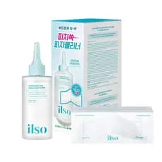 ilso Super Melting Sebum Softener, 5.29 fl oz, com 40 Discos de Algodão para Envolver a Pele incluídos, Solução de Limpe
