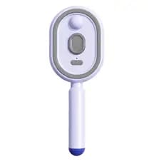 NOVA Escova de Ar 5 em 1 - Escova de Massagem Elétrica com Spray de Ar, Escova de Cabelo a Vapor Recarregável, Anti-Friz