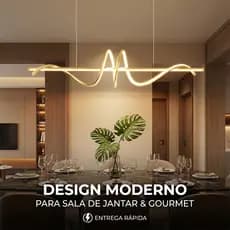 Lustre Pendente LED Em Espiral Moderno Teto Para Sala Quarto Moderno Espiral