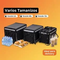 32/48/62L Caixa Térmica Com Revestimento De Alumínio SoftCooler Com Alça Unitermi Isolante Bolsa Térmico