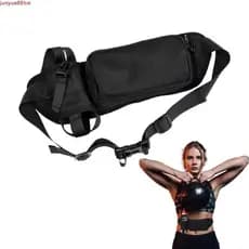 Cinto De Corrida JUNYUE , Com Bolsa De Cintura Ajustável Para Garrafa De Água , Esportiva Elástica De Nylon , Exercícios