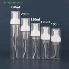 Dispensador De Garrafa De Bomba De Espuma De Loção 100/120/150/200/250ml Vazio Recarregável Para Sabonete De Mão Shampoo