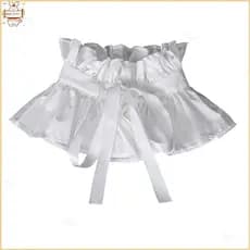Feminino Vitorianos Plissado Suporte Colar Renascentistas Ruff Xale Cachecol Amarrar Bowknot