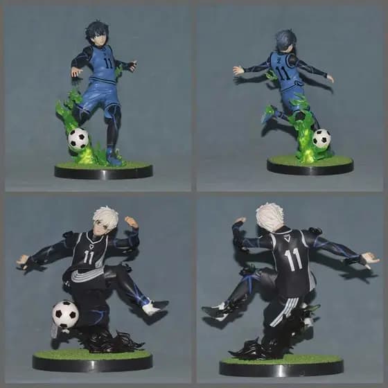 Blue Prison Seiichi Nagi Seishiro Futebol Versão Teatral Efeitos Especiais Cena Zona Proibida Figura em Caixa