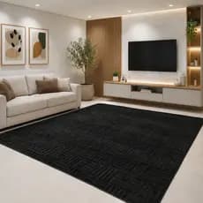 Tapete Tóquio Sala Quarto Grande 200x240 Macio Antiderrapante Luxo Escritório