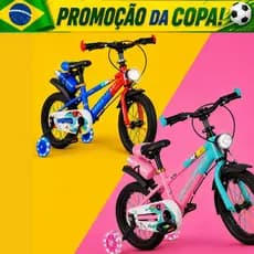 Bicicleta Infantil Aro 16 4 a 8 Anos Estilo Shark com LED + Pneu Grosso + Rodinhas + Freio V-Brake Completa