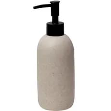 Porta Sabonete Líquido Resina Oval 300ml Dispenser Banheiro Lavabo Bancada Higiene Decoração Premium Charmoso Luxo