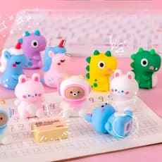 Apontador Fofo Kawaii Escolar Decorativo Divertido Papelaria