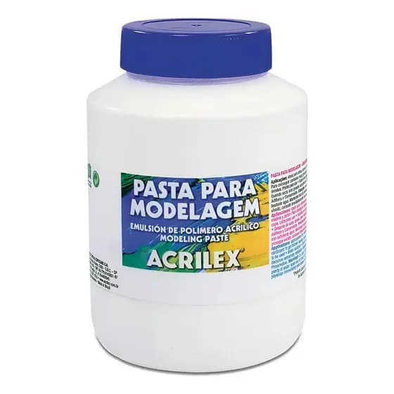 Pasta Para Modelagem ACRILEX 500ml - Relevo E Texturas - 13450