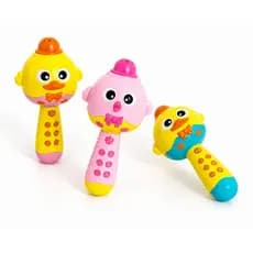Microfone Infantil com Bluetooth,  Luzes, e Historinhas/ brinquedo educativo