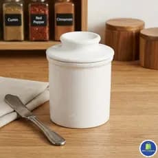 Manteigueira Francesa Porta Manteiga - Porcelana (ENVIO IMEDIATO)