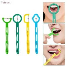 Tututu 3/4PCS Kids Tongue Tip Lateralization Ferramenta De Elevação Da Ponta Língua Exercício De Treinamento Muscular Or