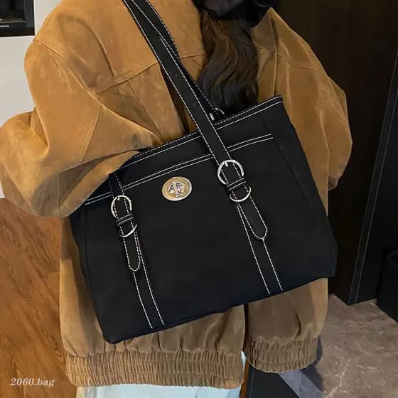 Outono inverno grande capacidade camurça sacola 2025 Casual feminino moda versão coreana ins High-End temperamento bolsa