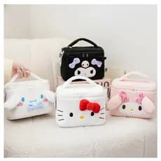 Organizador De Pelúcia-Bolsa Em Formato Kawaii , Estojo De Viagem E Presente Perfeito Para Meninas‌