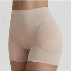 GUOJH Calcinha Em Forma De Quadril Empurre As Nádegas Com Enchimento No Rabo Levanta O Mulher Modeladora De Corpo Curto