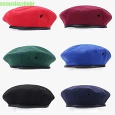 SOMEDAYZL0M Boinas Chapéu , Boné Uniforme De Cor Sólida Ajustável , Casual Para Cosplay Adulto Pintor Cap