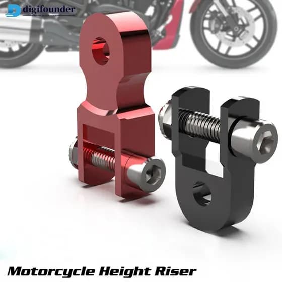 DFR 1Pc Motocicleta Amortecedor Altura Extensão Extensor Riser Moto Dirt Bike