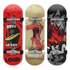 1PC Dedo Skate Com Rolamentos Grau Profissional Cinco Camadas Maple Brinquedo De Descompressão