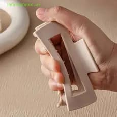Grampos De Cabelo De Tubarão De Silicone Macio Para Mulheres , Prendedor Elástico Protetor , Cabeça Ba , Durável , Flexí