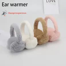 Hanprosperous > 1Pc Macio Pelúcia Orelha Mais Quente Inverno Earmuffs Capa De Ouvido Ao Ar Livre Proteção Contra Frio Pr