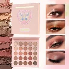 Exclusivamente para paleta de sombras portátil uma paleta multiuso fumado fosco cor terra fosco 25 cores sombra 2468