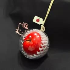 Ornamento de chaveiro com tema de viagem, pingente criativo de segurança para carro para espelho retrovisor.