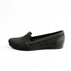 Sapato Feminino Mocassim Trançado Leve Resistente Tendência