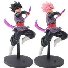 23cm Dragon Ball Z Son Goku Kakarot Zamas Super Saiyan pêssego vermelho acenando foice combate PVC figura de ação modelo