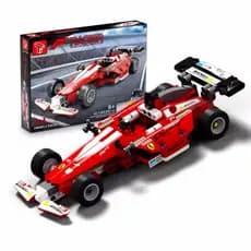 Carro em miniatura de fórmula de primeira classe F1 Toy Building Block Racing Car-228 peças