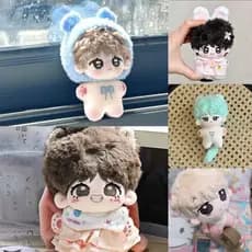 Boneca BTS de 10 cm, boneca de algodão de pelúcia BTS Kim Taehyung, boneca de celebridade coreana CGV