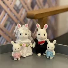 4 Peças 1/12 Acessórios de Mobiliário para Casa de Bonecas em Miniatura para Crianças, Bonecas de Pelúcia de Bebê, Brinq