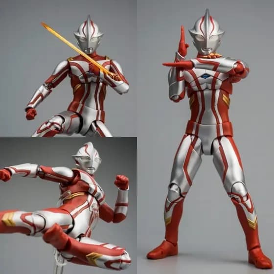 Figura de Ação Ultraman Zero Galaxy SHF, Brinquedos Tregear, Trigger, Zeta, X, Presente de Aniversário para Meninos
