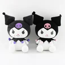 Brinquedos de Pelúcia Sanrio de 20cm: Melody, Hello Kitty, Cinnamoroll, Kuromi - Presentes UN49