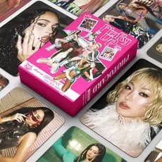 127 Pçs/Caixa KATSEYE Photocard PINKY UP Álbum LOMO Cartão Adesivo De Coleção KPOP