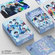 30 Pçs/Caixa Stray Kids Photocard Cartão Holográfico Ficar Em Nossa Casa Pequena Álbum KPOP LOMO De Coleção